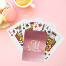 Search for metal playing cards Pink