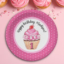 Search for cupcake plates Illustration