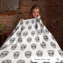 Search for black and white skull blankets Skeleton