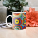 Search for circle mugs abstract art