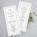 Search for black wedding programs Simple