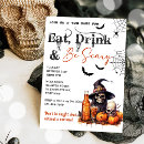 Search for scary halloween birthday invitations Costumes and cocktails