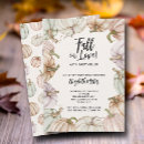 Search for autumn baby shower invitations Fall