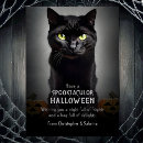 Search for black cat halloween cards Creepy