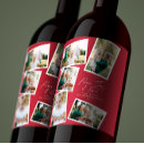 Search for red photo wine labels Simple