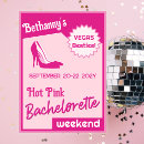 Search for las vegas itinerary hens party invitations Pink