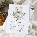 Search for polar bear birthday invitations Kids birthday party