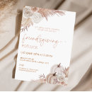 Search for friendsgiving potluck invitations Watercolor floral