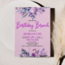 Search for violet birthday invitations Purple