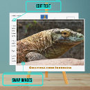 Search for dragon stamp postcards Komodo
