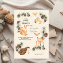 Search for forest friends baby shower invitations Gender neutral