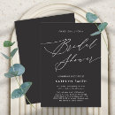 Search for grey bridal shower invitations Elegant