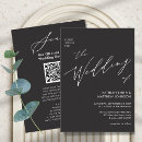 Search for charcoal wedding invitations All in one