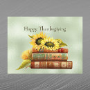 Search for vintage thanksgiving postcards Sunflowers