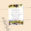 Search for napa valley invitations Watercolor