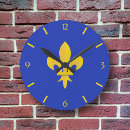 Search for royal blue clocks French symbol