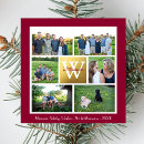 Search for monogram christmas cards Modern