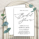 Search for trendy bride invitations Minimalist