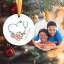 Search for stethoscope christmas tree decorations Floral