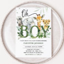 Search for zebra baby boy shower invitations Safari
