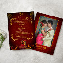 Search for peacock indian wedding invitations Hindu