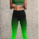 Search for green black neon leggings Trendy