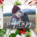 Search for comfort and joy christmas cards Rustic