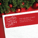 Search for very return address labels Festive