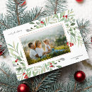 Search for red berries christmas cards Winter botanical greenery