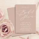 Search for blushing bride bridal shower invitations Trendy