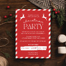 Search for candy cane invitations Red