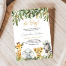 Search for greenery oh baby shower invitations Jungle