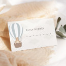 Search for balloon place cards We can bearly wait