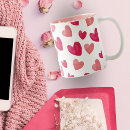 Search for candy hearts mugs Red and white