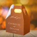 Search for autumn wedding favour boxes Thank you