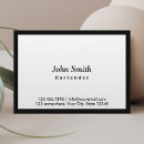 Search for bartender business cards Barman