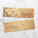 Search for om symbol business cards Yoga