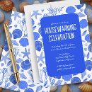 Search for blue housewarming party invitations Elegant