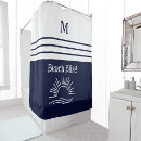 Search for blue wave shower curtains Marine