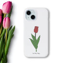Search for red tulips iphone cases Botanical
