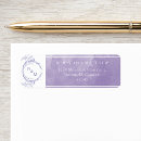 Search for very return address labels Elegant