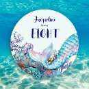 Search for 8th birthday invitations Under the sea