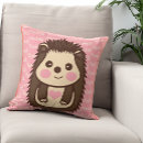 Search for hedgehog cushions Girl