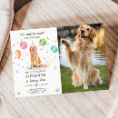 Search for golden retriever puppy invitations Lets pawty