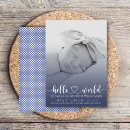 Search for dot birth announcement cards Simple