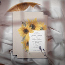 Search for country wedding invitations Sunflower