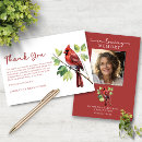 Search for bird memorial cards Cardinal
