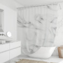 Search for gray and white shower curtains Marble