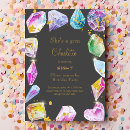 Search for crystal invitations Girly