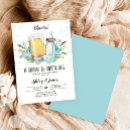 Search for coed baby shower invitations Greenery